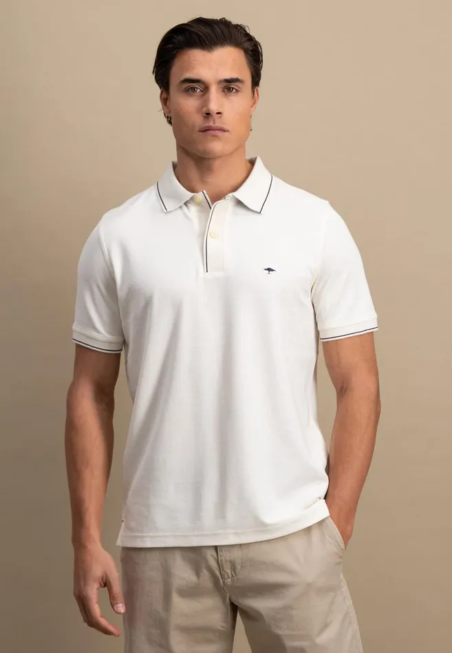 FYNCHHATTON Polo Shirt With Subtle Cantilever Poppy Redpeesummer Breezestrong Bluenavydark Khakiturf Greennew Offwhite Men Polo Shirt