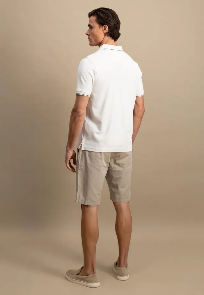 FYNCHHATTON Polo Shirt With Subtle Cantilever Poppy Redpeesummer Breezestrong Bluenavydark Khakiturf Greennew Offwhite Men Polo Shirt