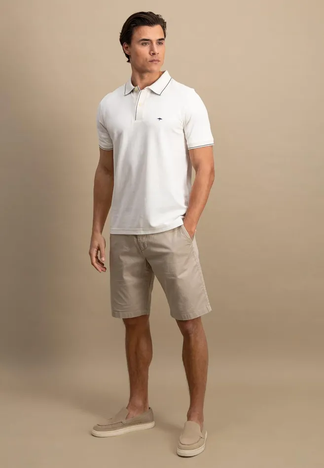 FYNCHHATTON Polo Shirt With Subtle Cantilever Poppy Redpeesummer Breezestrong Bluenavydark Khakiturf Greennew Offwhite Men Polo Shirt
