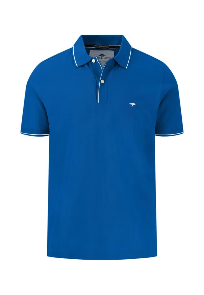 FYNCHHATTON Polo Shirt With Subtle Cantilever Poppy Redpeesummer Breezestrong Bluenavydark Khakiturf Greennew Offwhite Men Polo Shirt