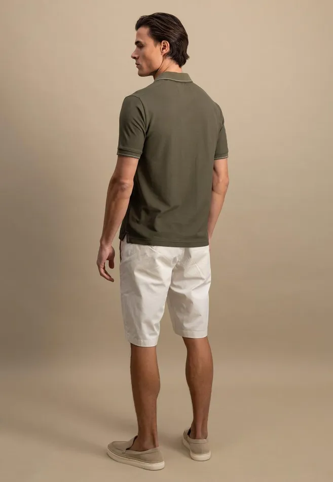 FYNCHHATTON Polo Shirt With Subtle Cantilever Poppy Redpeesummer Breezestrong Bluenavydark Khakiturf Greennew Offwhite Men Polo Shirt