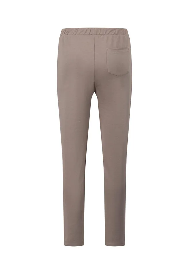 FYNCHHATTON Sportive Sweatpants Made Of Cotton Modal Mix Milkcoralsky Bluetaupe Women Pants FYNCHHATTON Sportive Sweatpants Made Of Cotton Modal Mix Milkcoralsky Bluetaupe Women Pants