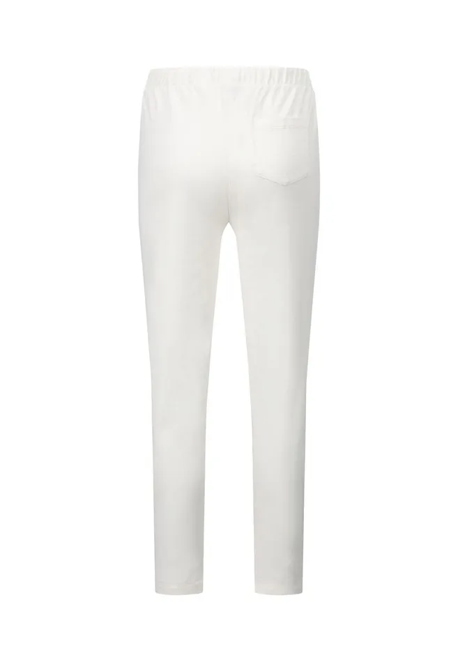 FYNCHHATTON Sportive Sweatpants Made Of Cotton Modal Mix Milkcoralsky Bluetaupe Women Pants FYNCHHATTON Sportive Sweatpants Made Of Cotton Modal Mix Milkcoralsky Bluetaupe Women Pants