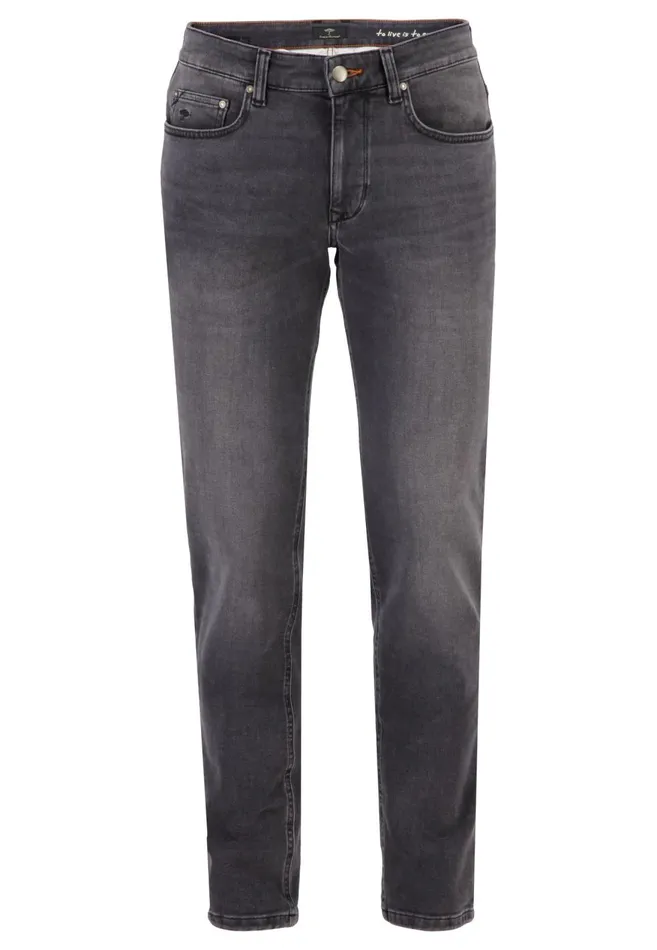 FYNCHHATTON Tapered Fit Jeans Black Usedmid Blueblue Bluelight Blue Men Pants