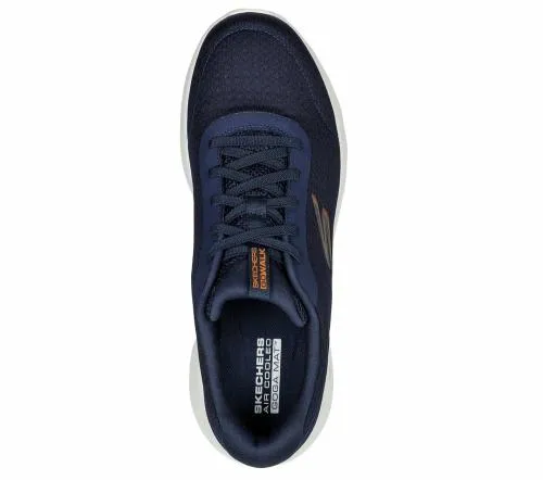 GO WALK Max 8211 Midshore Navy Orange Men SKECHERS SlipOn