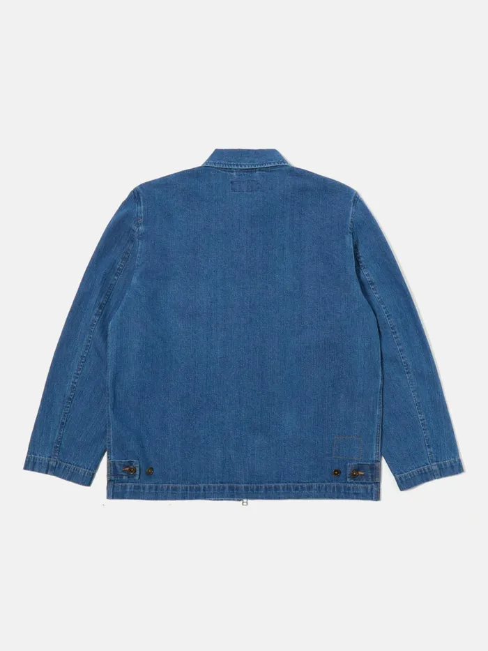 Gower Jacket In Indigo RC Denim Men Universal Works Jackets