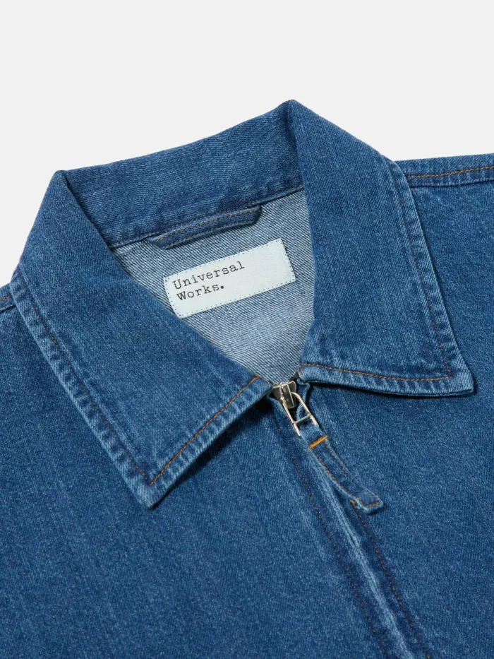 Gower Jacket In Indigo RC Denim Men Universal Works Jackets