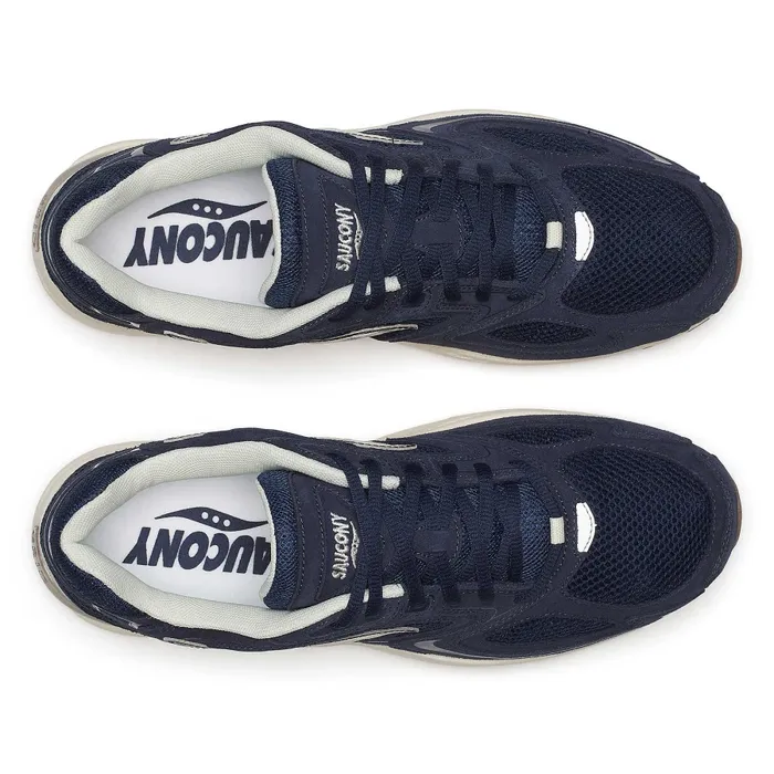 Grid Jazz 9 Suede Navy Off White Lifestyle Saucony MenWomen