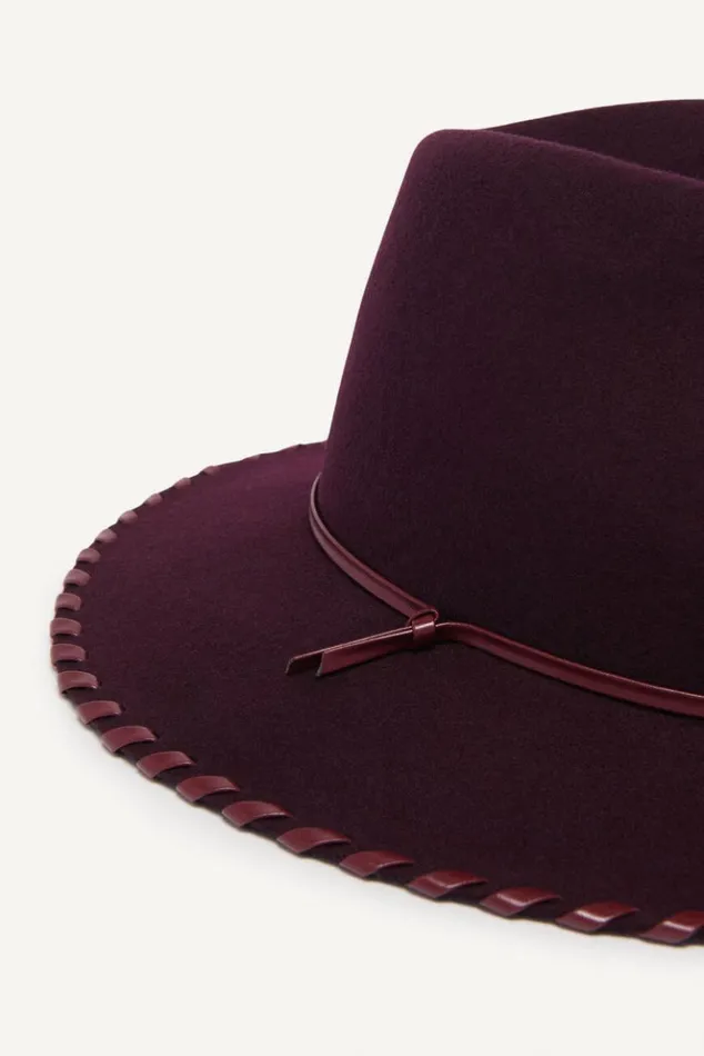 HarcoWideBrimmed Hat Shoes and Accessories Baandsh Hats
