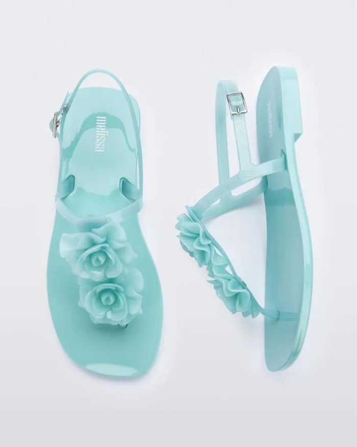 Harmonic Squared Garden Green Women Melissa Sandals