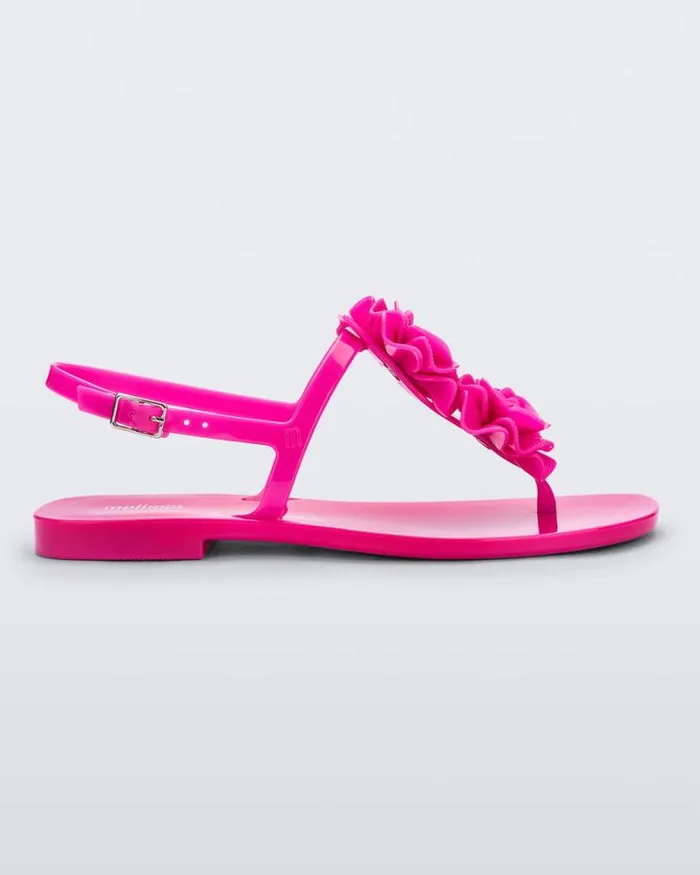 Harmonic Squared Garden Pink Women Melissa Sandals