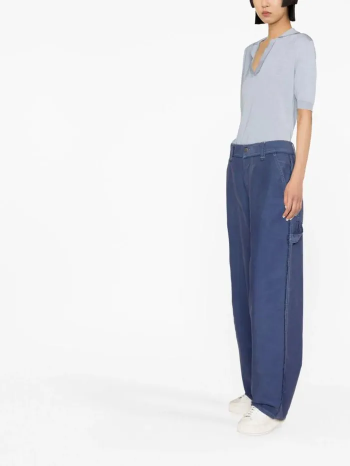 Henrik Vibskov Boutique 5 Pocket Denim Pants 8211 Cobalt Blue Women Pants