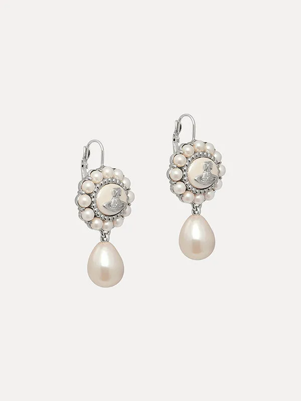 Henrik Vibskov Boutique Amaya Drop Earrings 8211 Silver Women Earrings