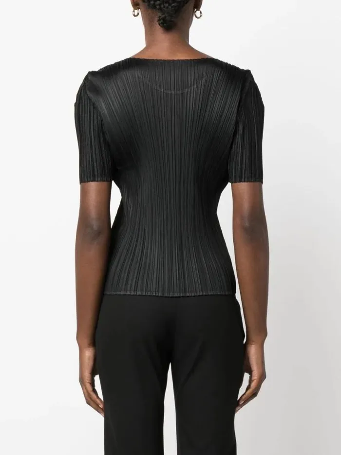 Henrik Vibskov Boutique AW23 Short Sleeve Top 8211 Black Women Tops