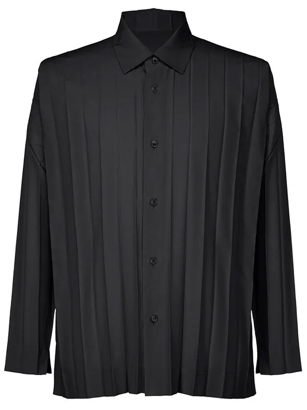 Henrik Vibskov Boutique AW24 Edge Shirt 8211 Black Men Shirts