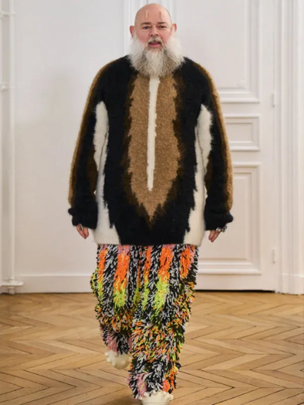 Henrik Vibskov Boutique Big Foot Knit Sweater 8211 Sample Men Knitwear
