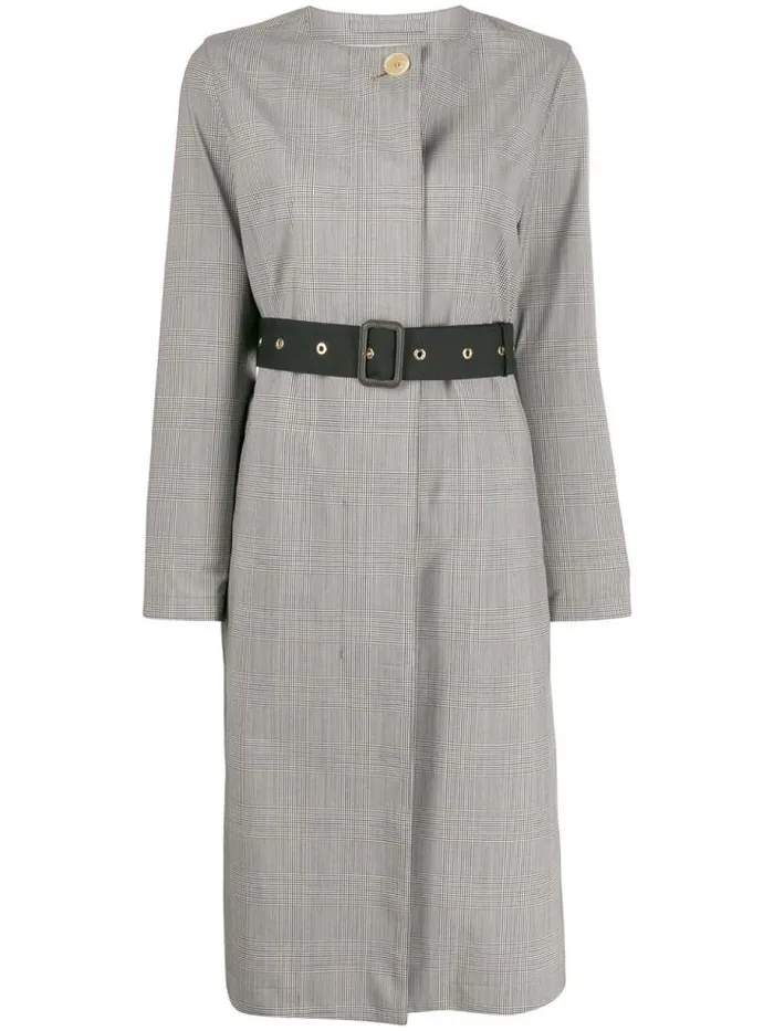 Henrik Vibskov Boutique Blairmore Storm System 8211 Check Coat Women Jackets and Coats Henrik Vibskov Boutique Blairmore Storm System 8211 Check Coat Women Jackets and Coats