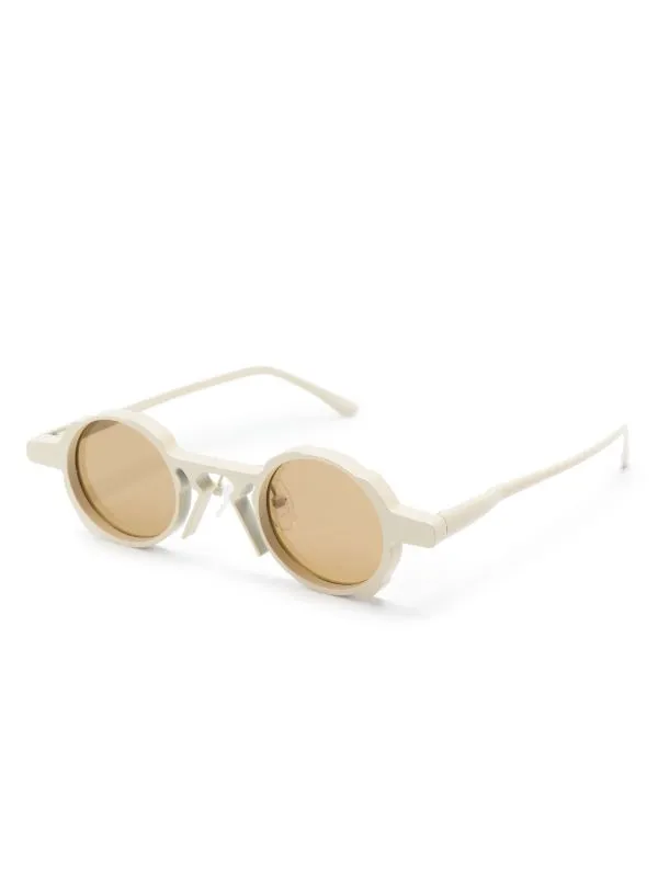 Henrik Vibskov Boutique Bronson Sunglasses 8211 Eggshell Men Sunglasses