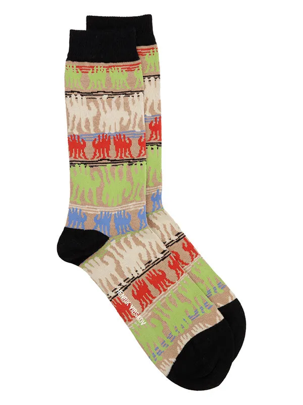Henrik Vibskov Boutique Cannoli Socks Homme 8211 Multi Black Cannoli Men Socks Henrik Vibskov Boutique Cannoli Socks Homme 8211 Multi Black Cannoli Men Socks