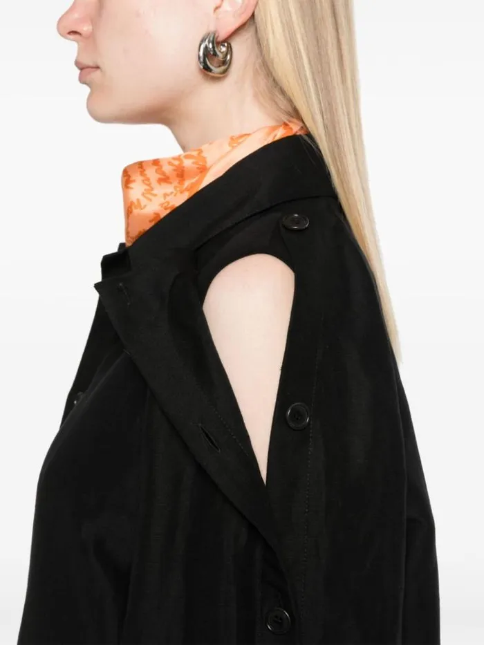 Henrik Vibskov Boutique Flip Jacket 8211 Black Women Jackets and Coats