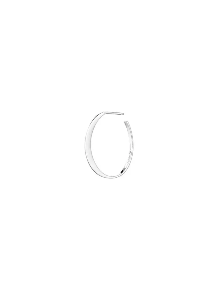 Henrik Vibskov Boutique Glow Small Earring Hoop 8211 Silver Women Earrings