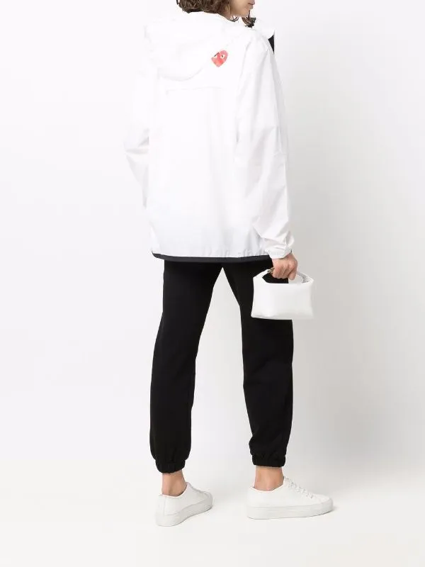 Henrik Vibskov Boutique KWay Cagoule 8211 White Men Jackets and Coats