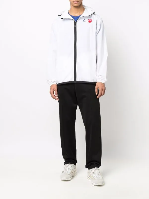 Henrik Vibskov Boutique KWay Cagoule 8211 White Men Jackets and Coats