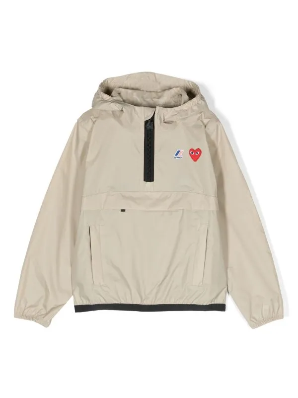 Henrik Vibskov Boutique Kids KWay Anorak 8211 Beige Men Jackets and Coats