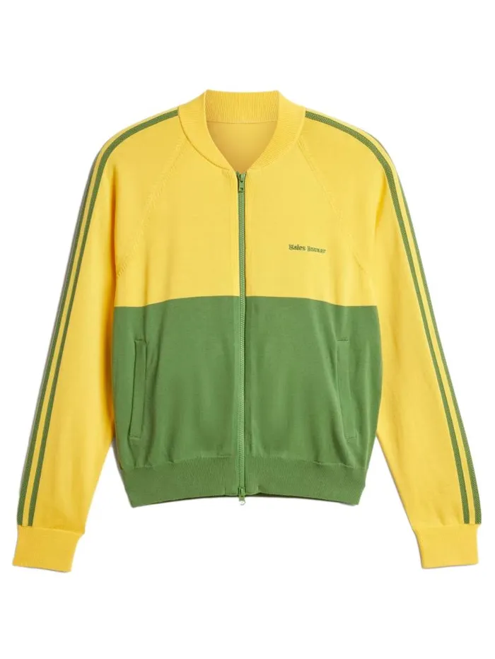 Henrik Vibskov Boutique Knit Track Top 8211 Bold GoldCrew Green Women Tops