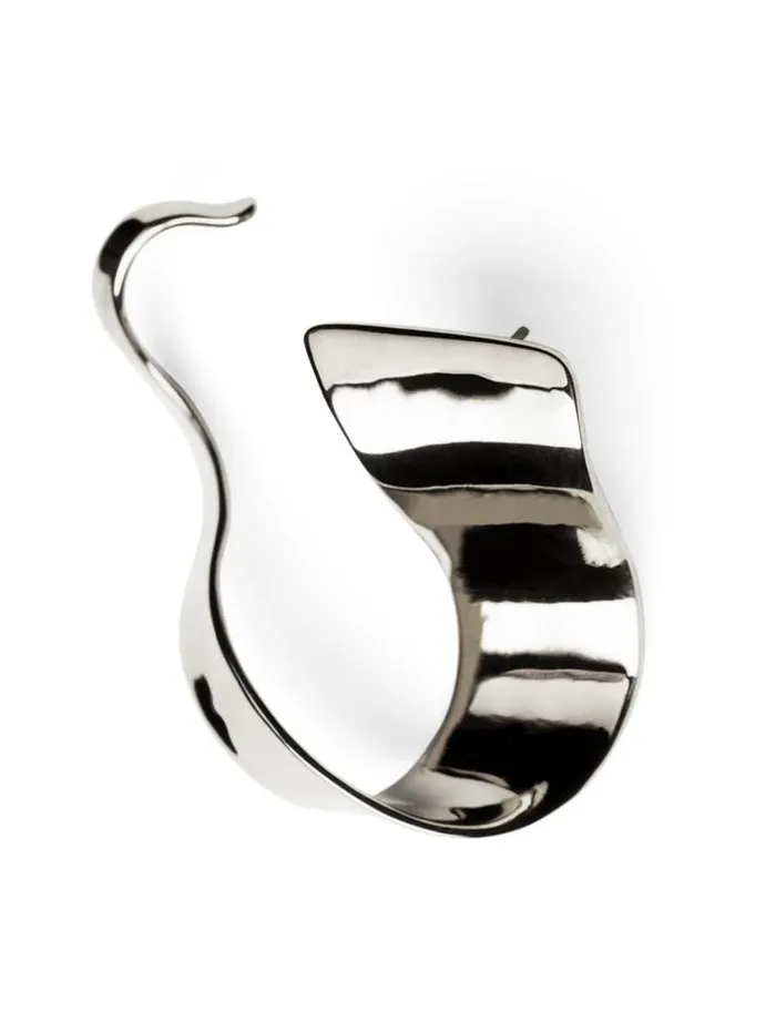 Henrik Vibskov Boutique Lily Earring Organic 8211 Right 8211 Silver Women Earrings