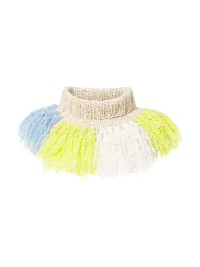 Henrik Vibskov Boutique Rainbow Slug Collar 8211 Multi Women Knitwear
