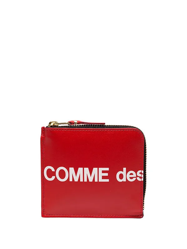 Henrik Vibskov Boutique SA3100HL Huge Logo Wallet 8211 Red Men Wallets