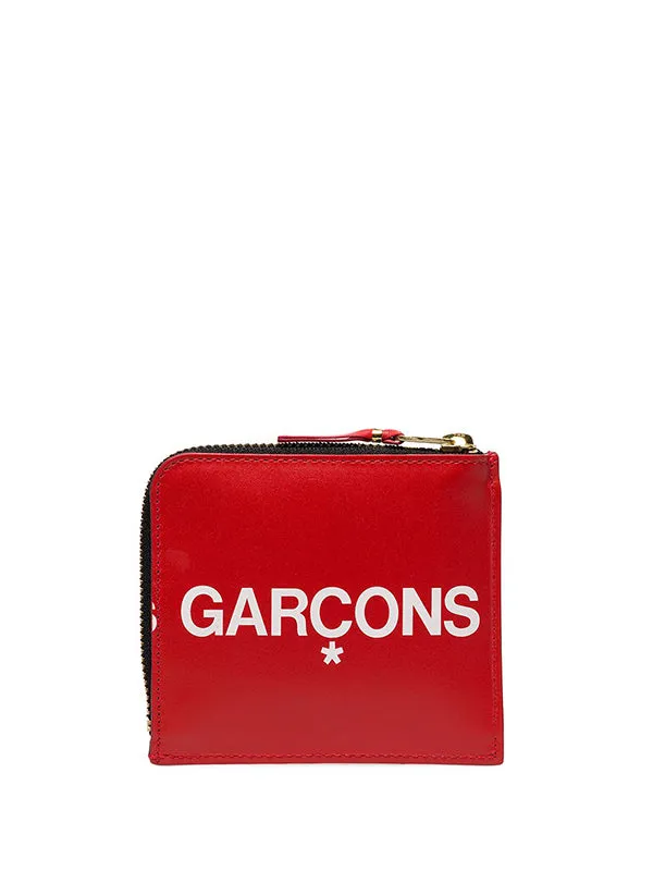 Henrik Vibskov Boutique SA3100HL Huge Logo Wallet 8211 Red Men Wallets