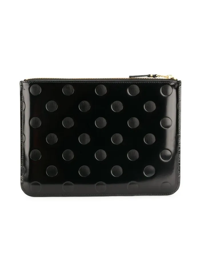 Henrik Vibskov Boutique SA5100NE Embossed Wallet 8211 Black Men Wallets