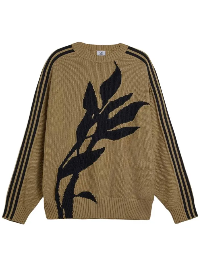 Henrik Vibskov Boutique SFTM Knit Crew Neck Sweatshirt 8211 Brown Men Hoodies and Sweatshirts