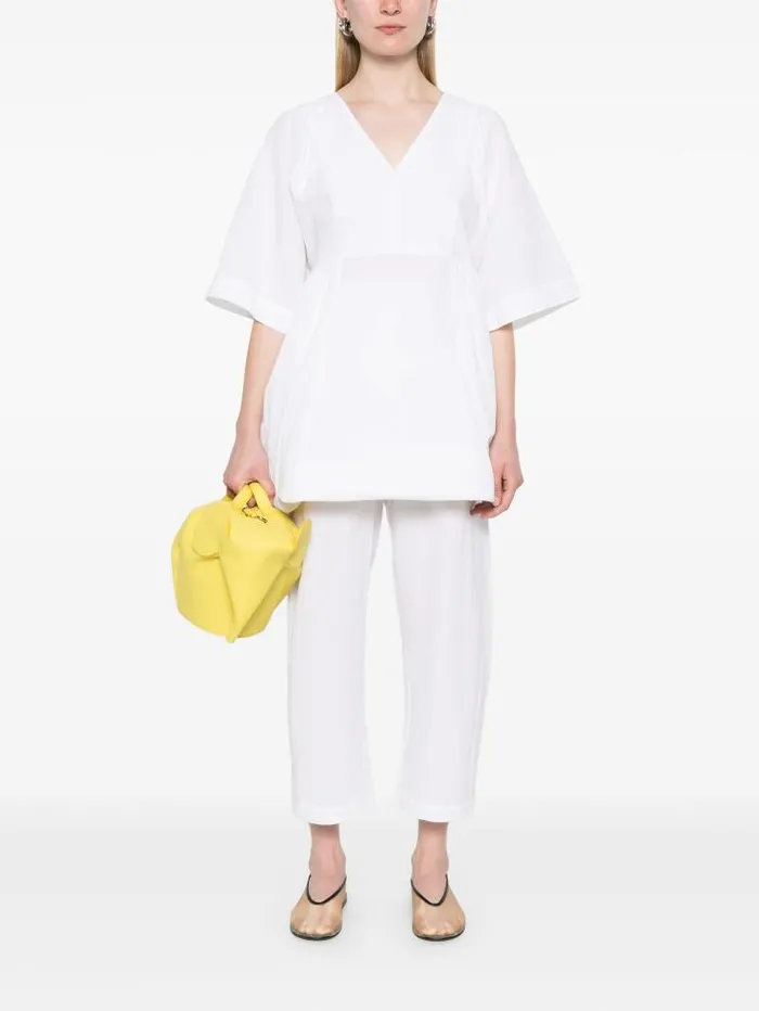 Henrik Vibskov Boutique Split Pants 8211 White Women Pants