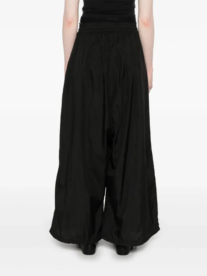 Henrik Vibskov Boutique Y3 3Stripes Nylon Pants 8211 Black Women Pants