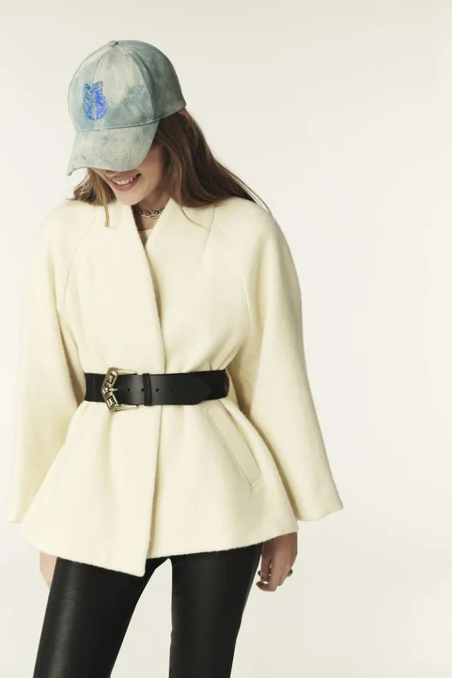 HiniShort Cape Clothing Baandsh Jackets and Coats