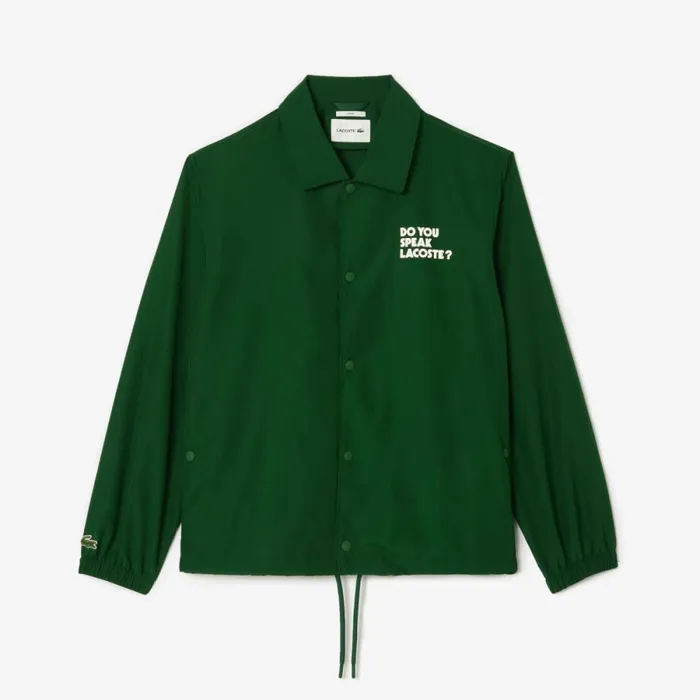 Jackets and Coats Men Lacoste Unisex Lightweight Waterproof Ripstop Jacket Pine Green 132 Jackets and Coats Men Lacoste Unisex Lightweight Waterproof Ripstop Jacket Pine Green 132
