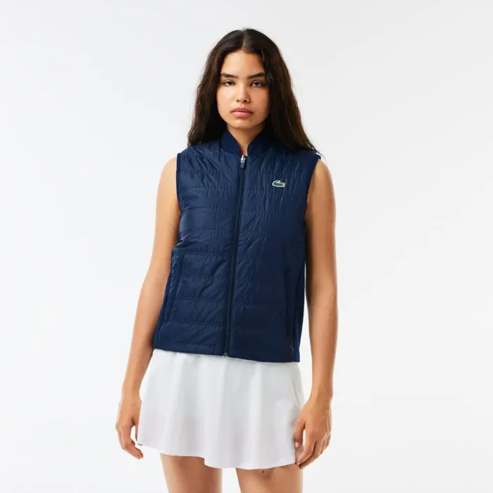 Jackets and Coats Women Lacoste Womens Reversible Golf Vest Navy Blue Bordeaux R1i Jackets and Coats Women Lacoste Womens Reversible Golf Vest Navy Blue Bordeaux R1i