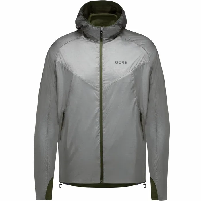 Jackets Men GOREWEAR R5 GORETEX INFINIUM Insulated Jacket Lab Grayutility Green