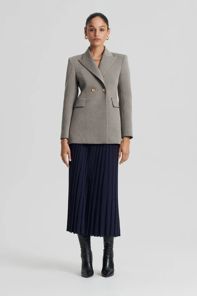 Jackets TAILORED TWO BUTTON JACKET ECRUBLACK Scanlan Theodore Women