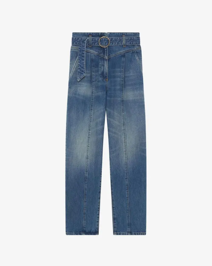 Jeans Women IRO INDIO BELTED CARROT CUT JEANS