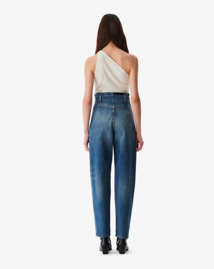 Jeans Women IRO INDIO BELTED CARROT CUT JEANS