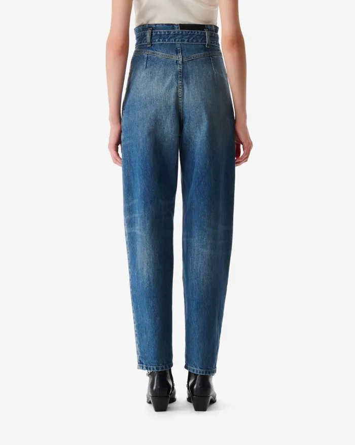 Jeans Women IRO INDIO BELTED CARROT CUT JEANS