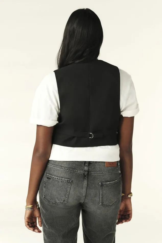 JessySleeveless Cardigan Clothing Baandsh Tops and Shirts