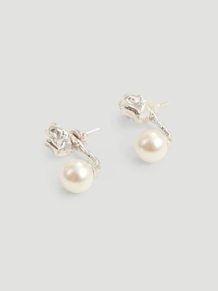 Jewellery WomenMen Holzweiler Meya Silver Earring Sterling Silver