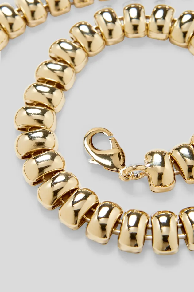 Jewelry Scanlan Theodore Women BEETLE CHAIN CHOKER LIGHTGOLD