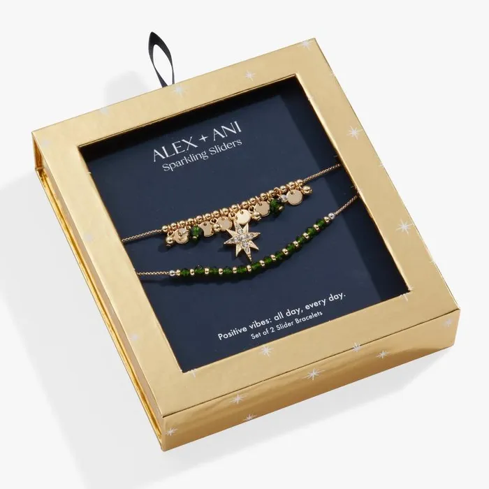 Jewelry Sets Women Alex And Ani Star Bolo Bracelet Gift Set Gold