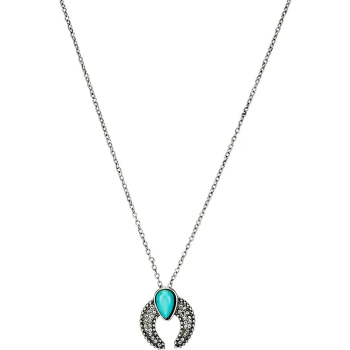 Jewelry Women Justin Boots Justin Squash Blossom Necklace Silver 040grey041